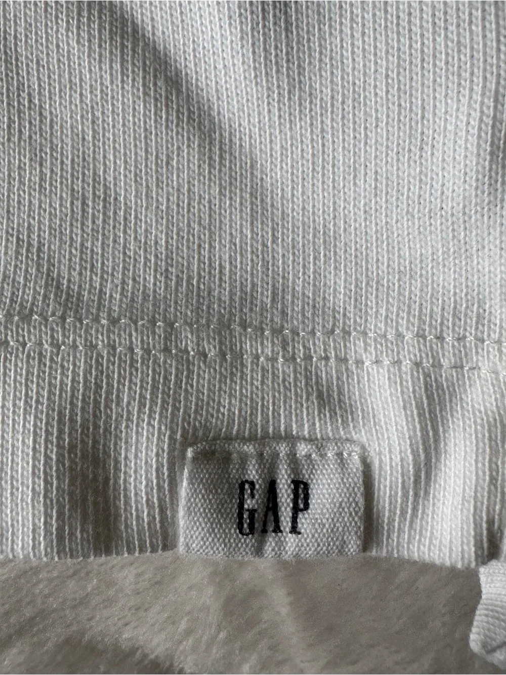 GAP kids White Short-Sleeve Crewneck Tee